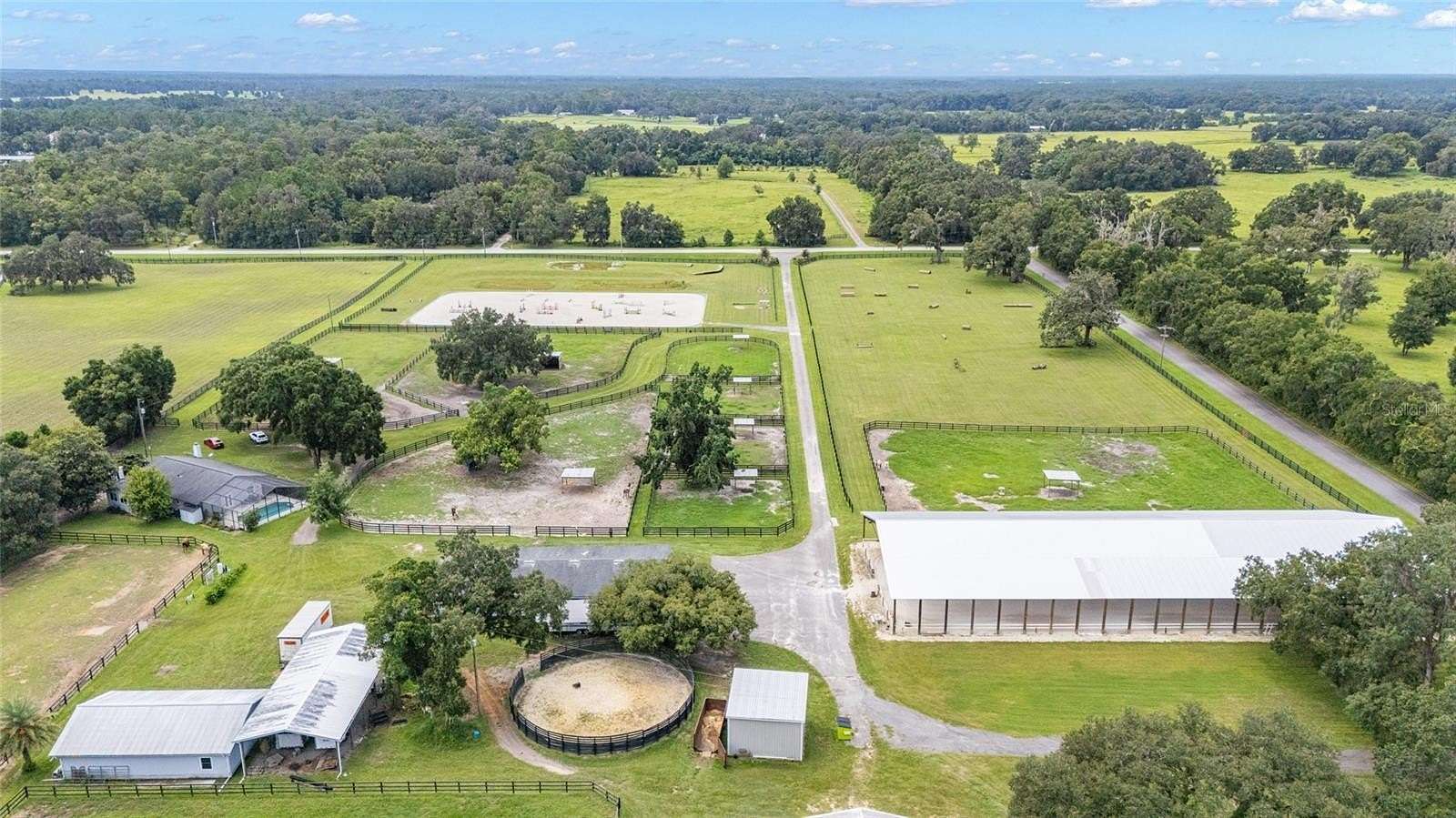 13.3 Acres of Land with Home for Sale in Williston, Florida