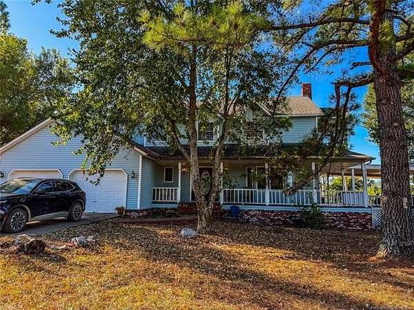 2.56 Acres of Land with Home for Sale in Locust Grove, Oklahoma