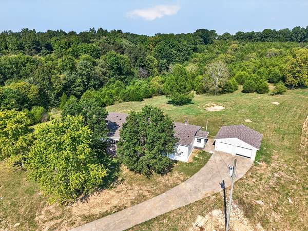 18 Acres of Land with Home for Sale in Stamping Ground, Kentucky
