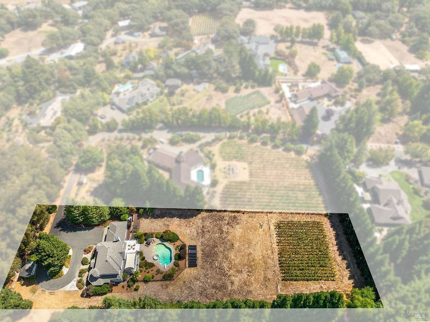 2 Acres of Land with Home for Sale in Sebastopol, California