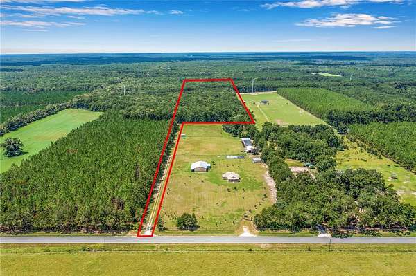 15.6 Acres of Recreational & Residential Land for Lease in High Springs, Florida