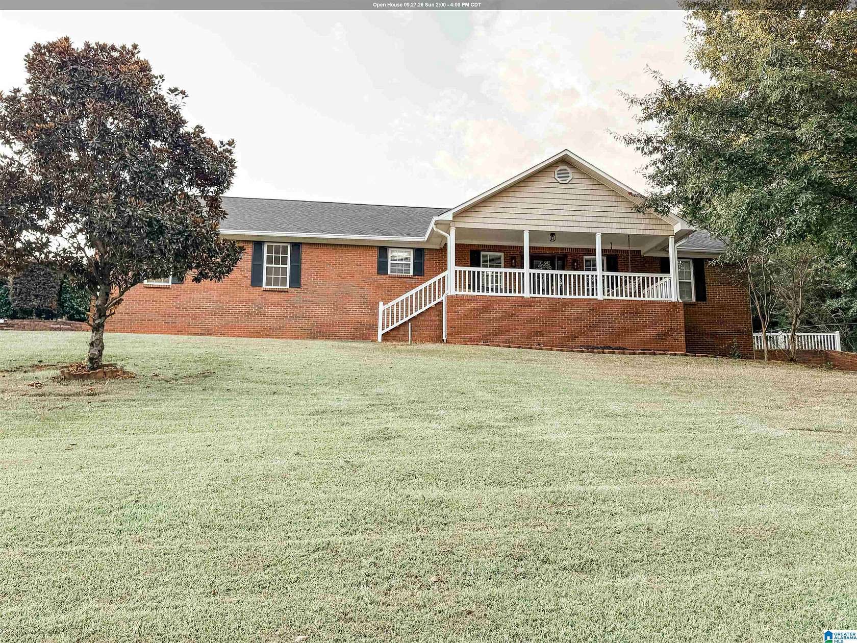 1.72 Acres of Land with Home for Sale in Alexandria, Alabama