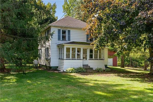 20.9 Acres of Recreational Land with Home for Sale in Shortsville, New York