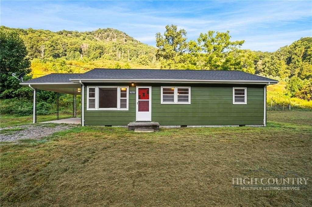 1.5 Acres of Land with Home for Sale in Creston, North Carolina