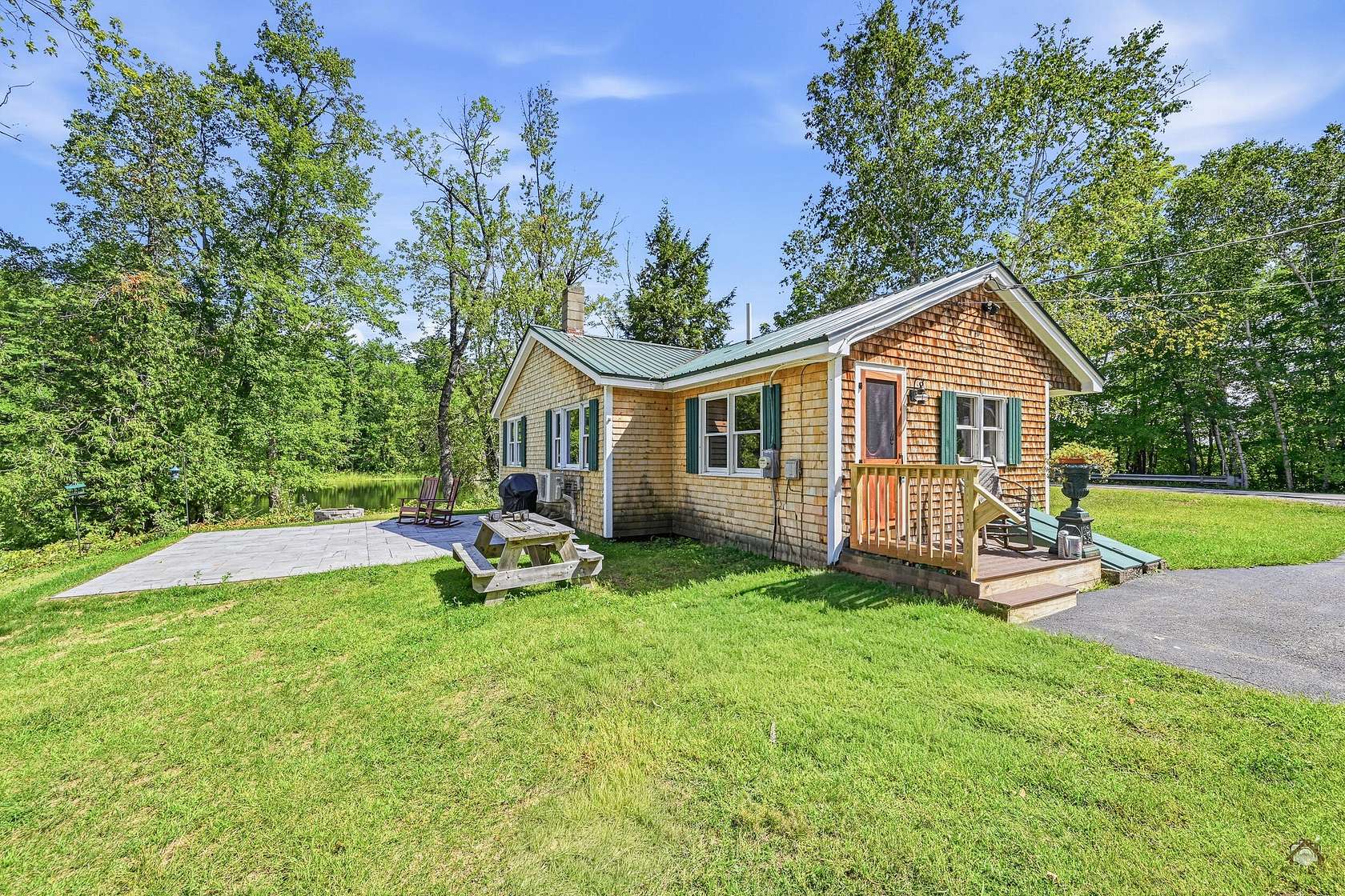 1.59 Acres of Land with Home for Sale in Litchfield Town, Maine