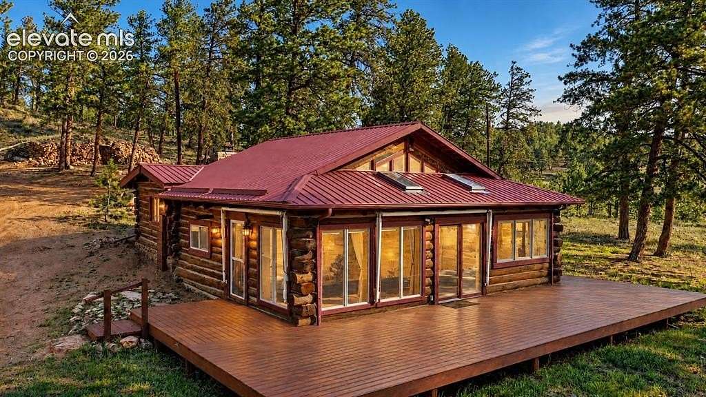 20 Acres of Recreational Land with Home for Sale in Florissant, Colorado