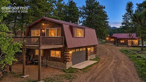 40 Acres of Recreational Land with Home for Sale in Florissant, Colorado