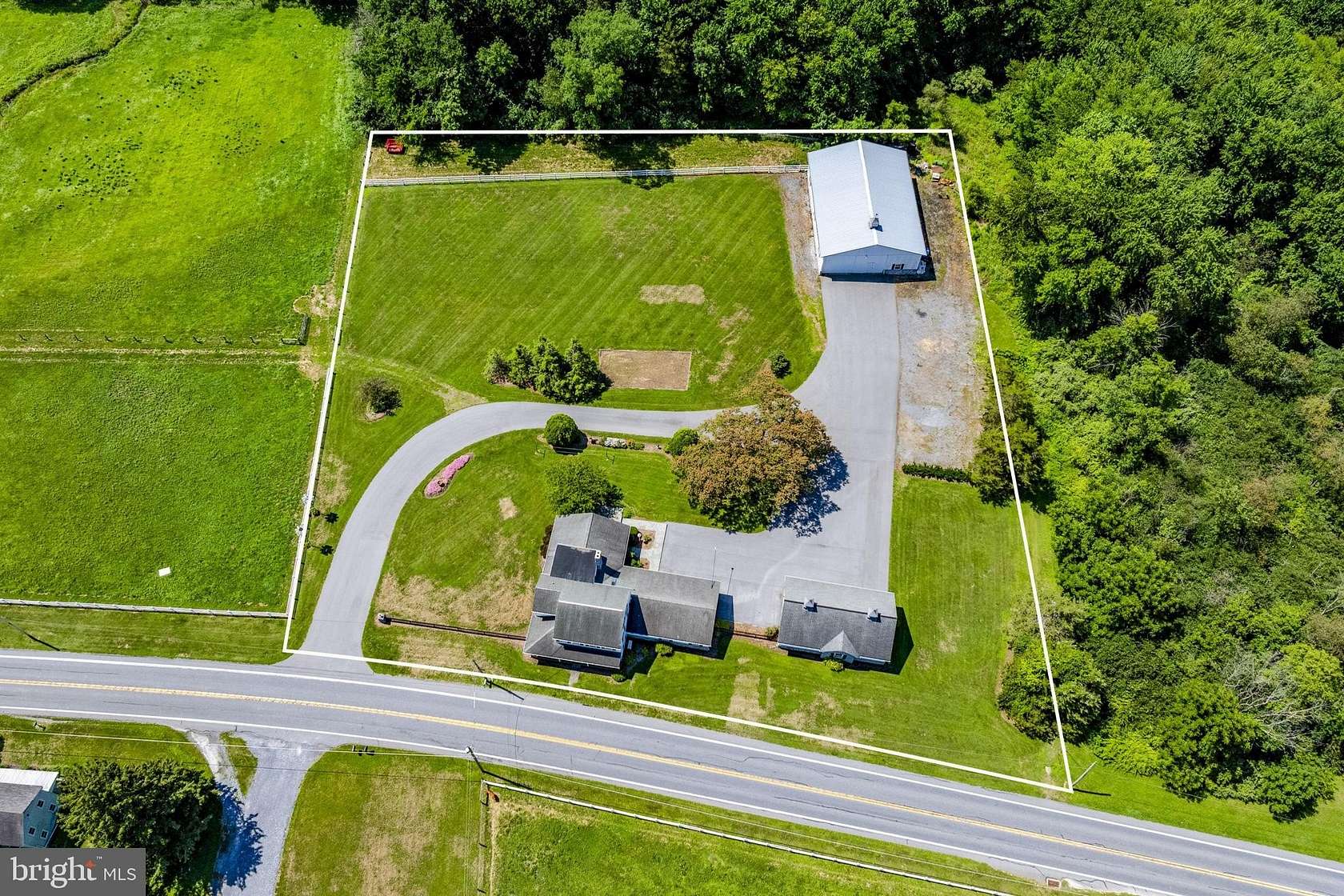 2.1 Acres of Land with Home for Auction in Denver, Pennsylvania