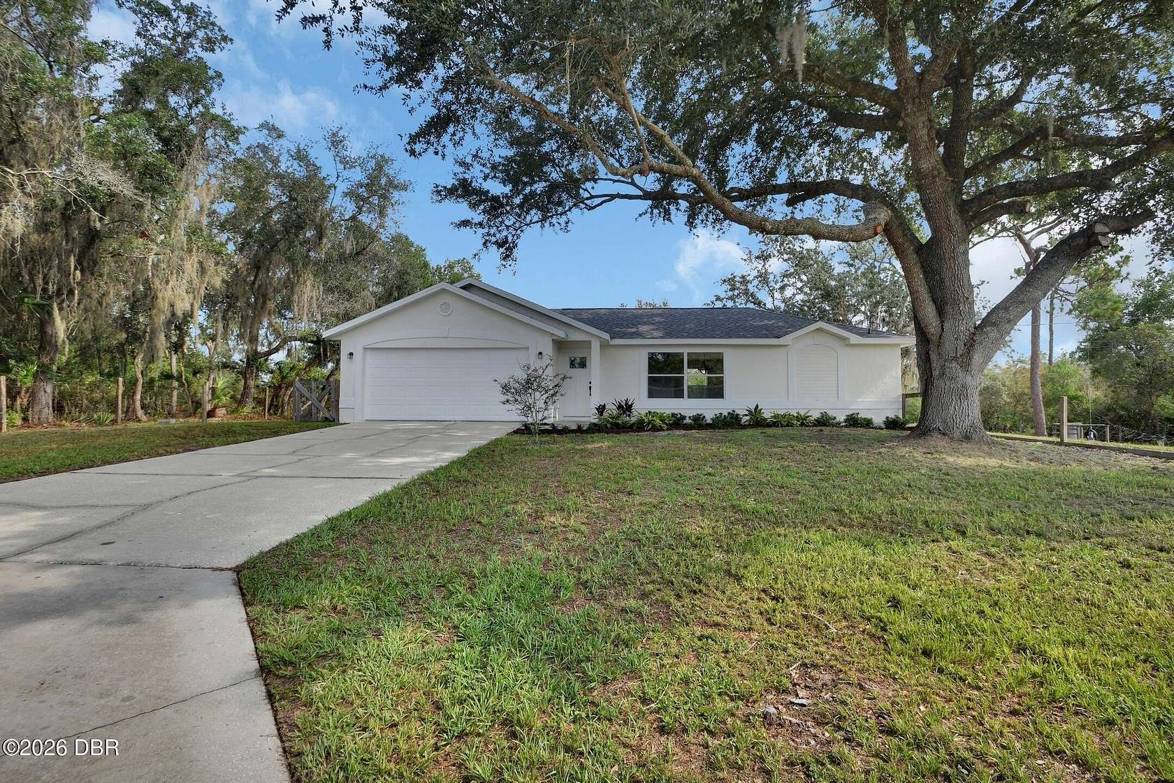 3.34 Acres of Land with Home for Sale in De Leon Springs, Florida