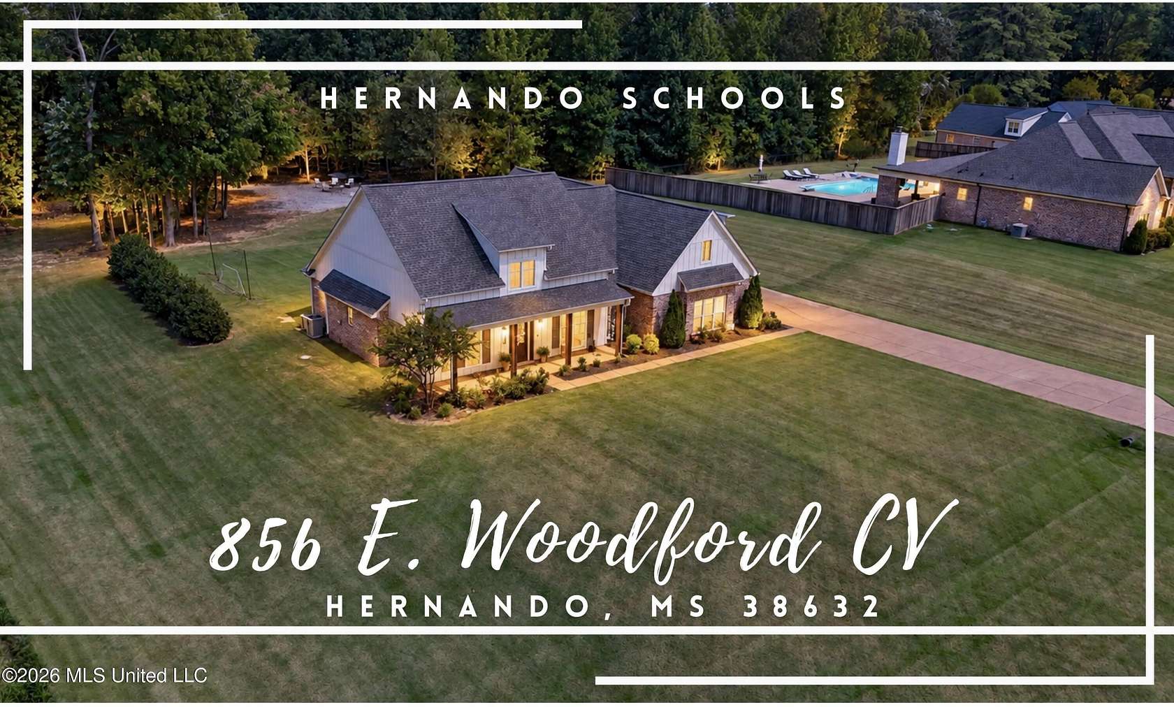 1.5 Acres of Land with Home for Sale in Hernando, Mississippi