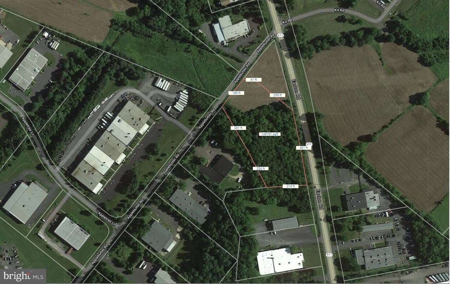 3.45 Acres of Commercial Land for Sale in Plumsteadville, Pennsylvania