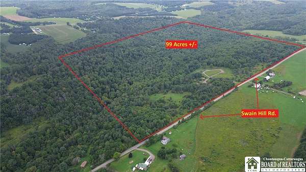 99.1 Acres of Land for Sale in Andover, New York