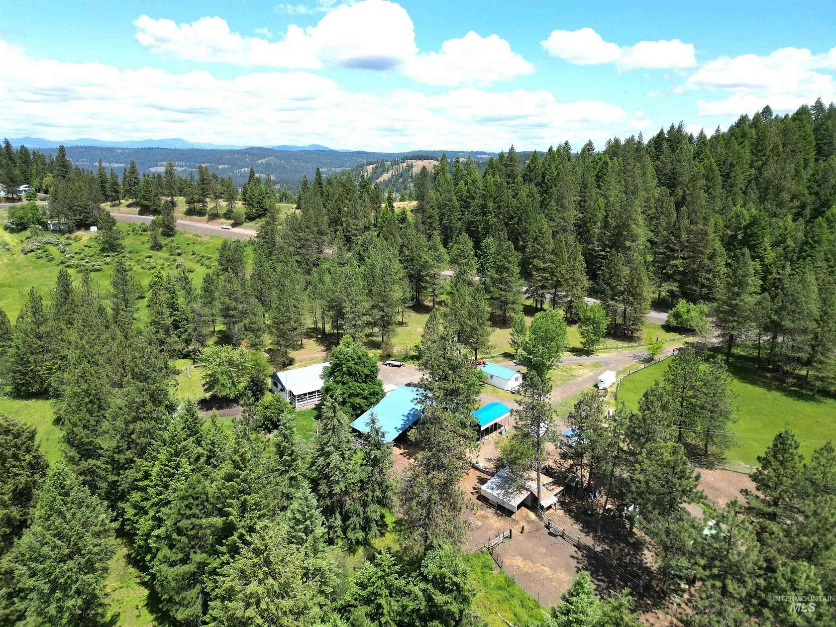 26.5 Acres of Recreational Land with Home for Sale in Orofino, Idaho