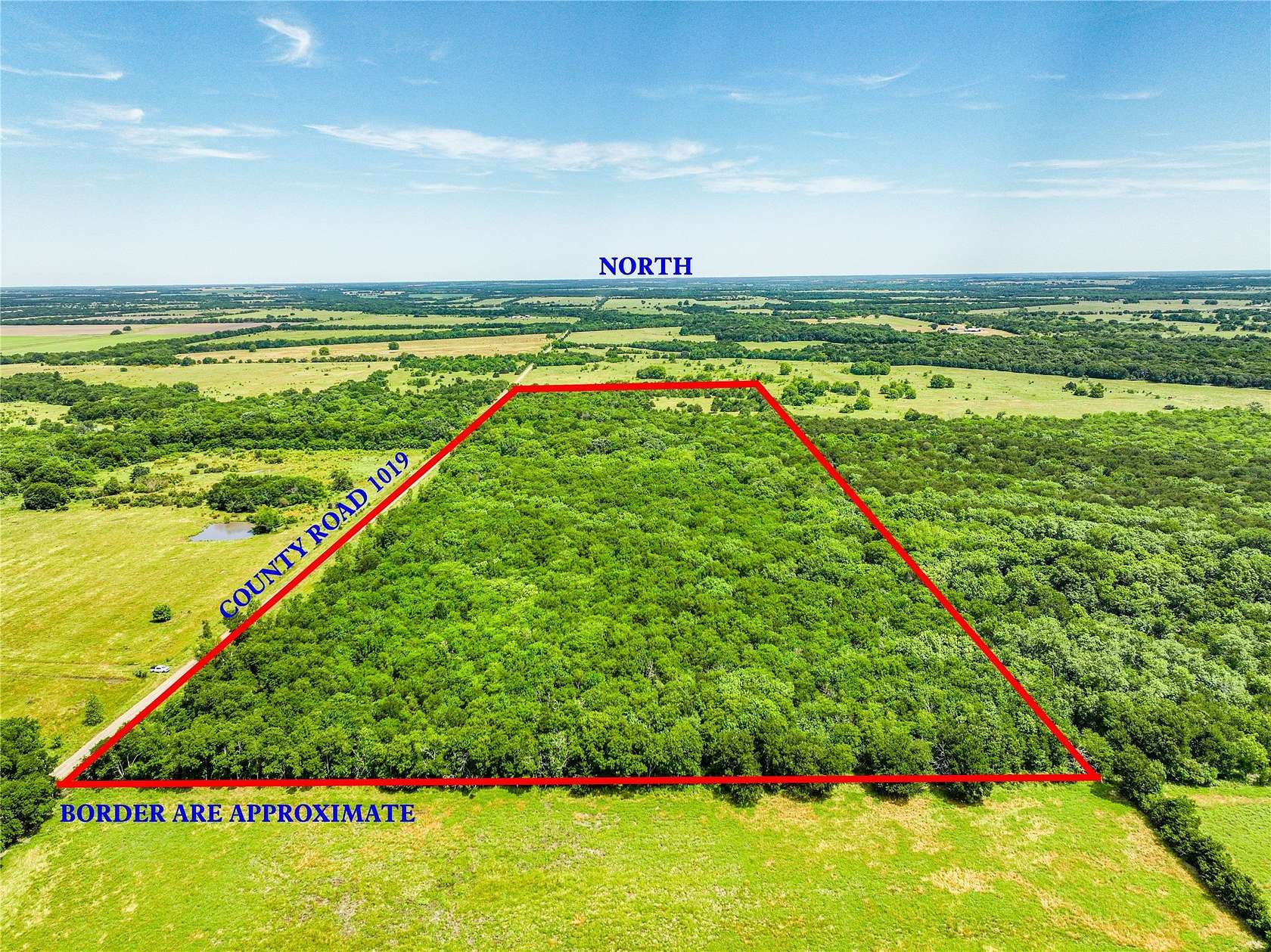 47.6 Acres of Land for Sale in Celeste, Texas