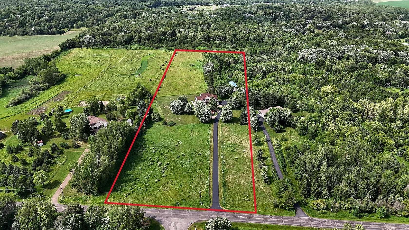 9.8 Acres of Land with Home for Sale in Sartell, Minnesota