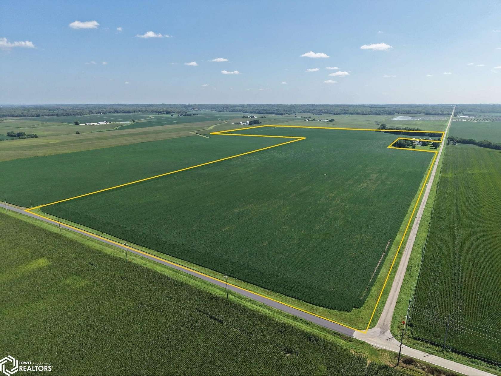 71.5 Acres of Agricultural Land for Auction in Mineral, Illinois