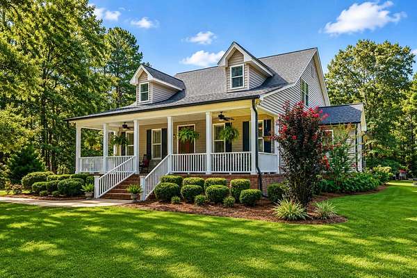 13.3 Acres of Land with Home for Sale in St. George, South Carolina