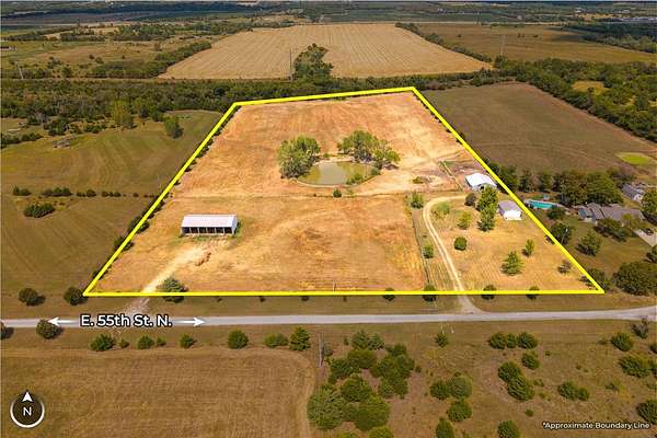 10.6 Acres of Land for Auction in Wichita, Kansas