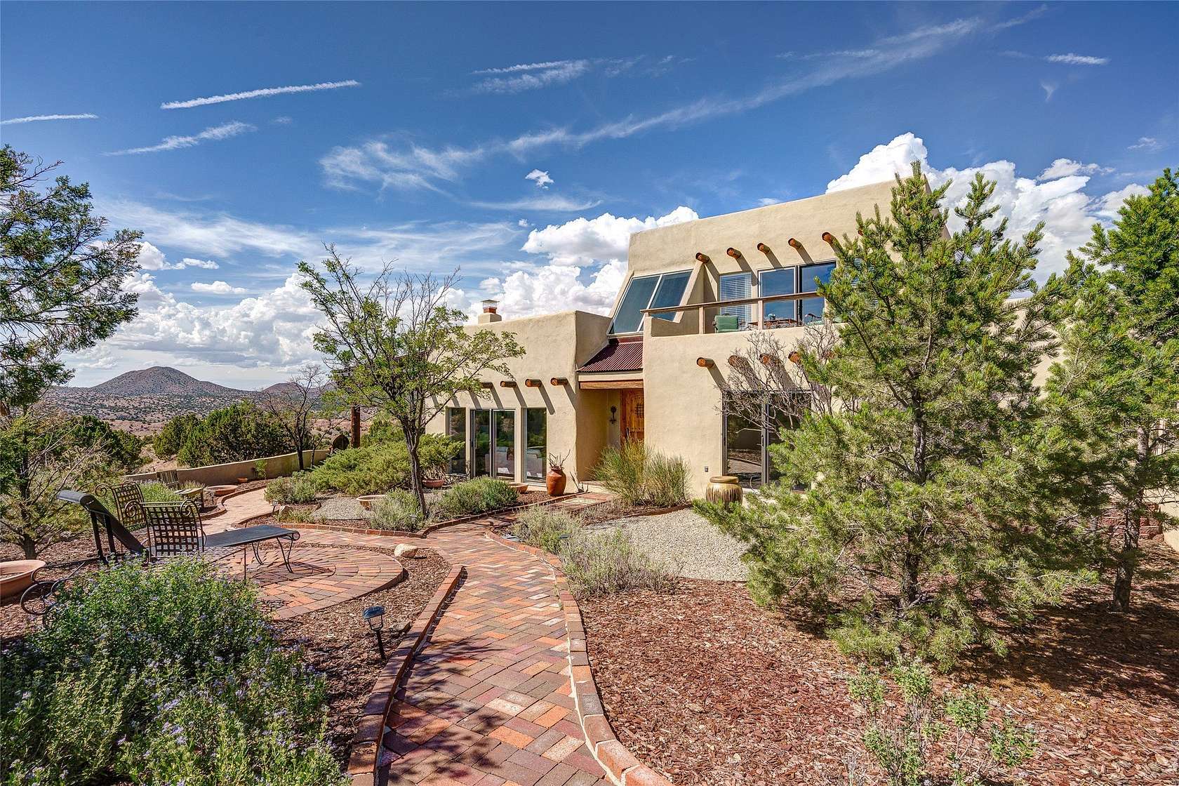 7 Acres of Land with Home for Sale in Santa Fe, New Mexico