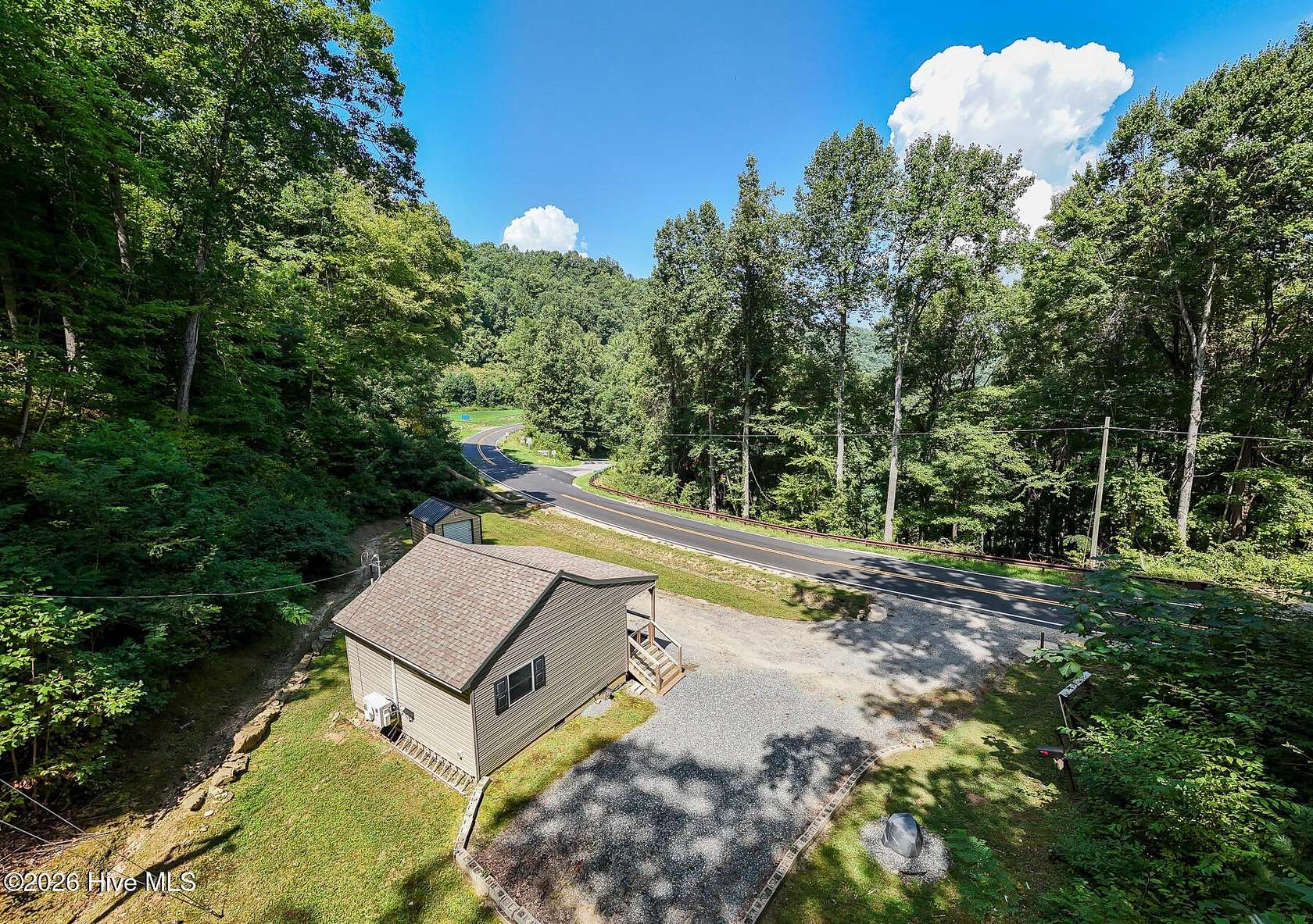 1 Acre of Land with Home for Sale in Fontana Village, North Carolina