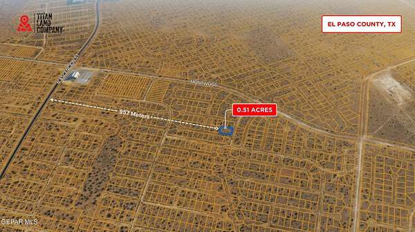 0.51 Acres of Residential Land for Sale in El Paso, Texas