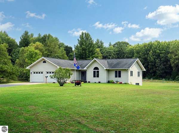 6.25 Acres of Land with Home for Sale in Blanchard, Michigan