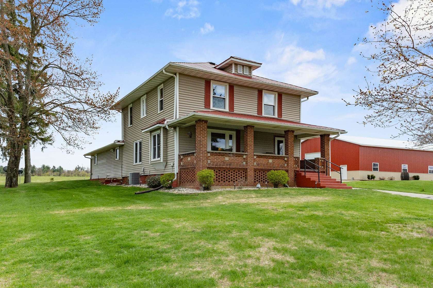 33 Acres of Land with Home for Sale in Iola, Wisconsin
