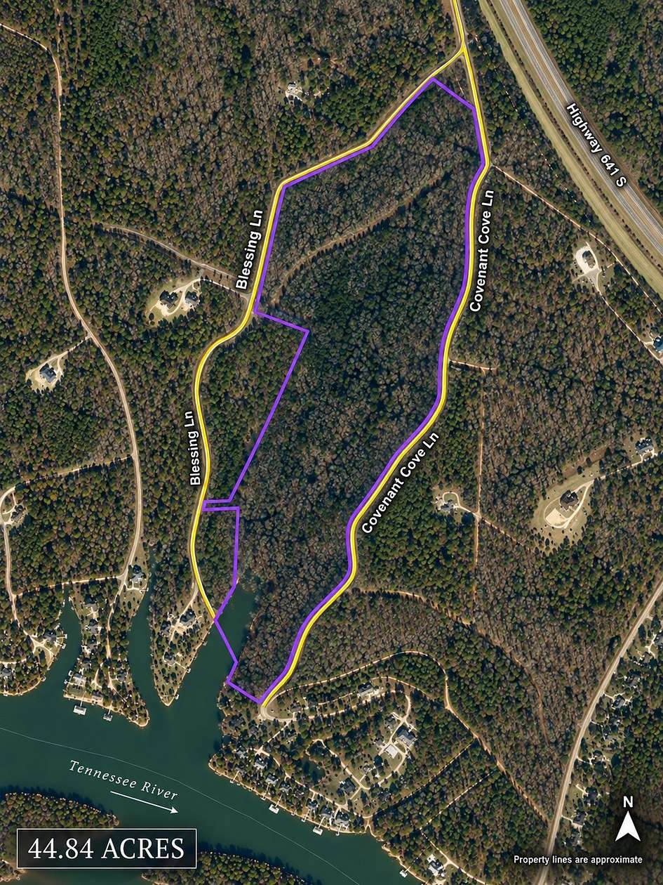 44.8 Acres of Land for Sale in Bath Springs, Tennessee