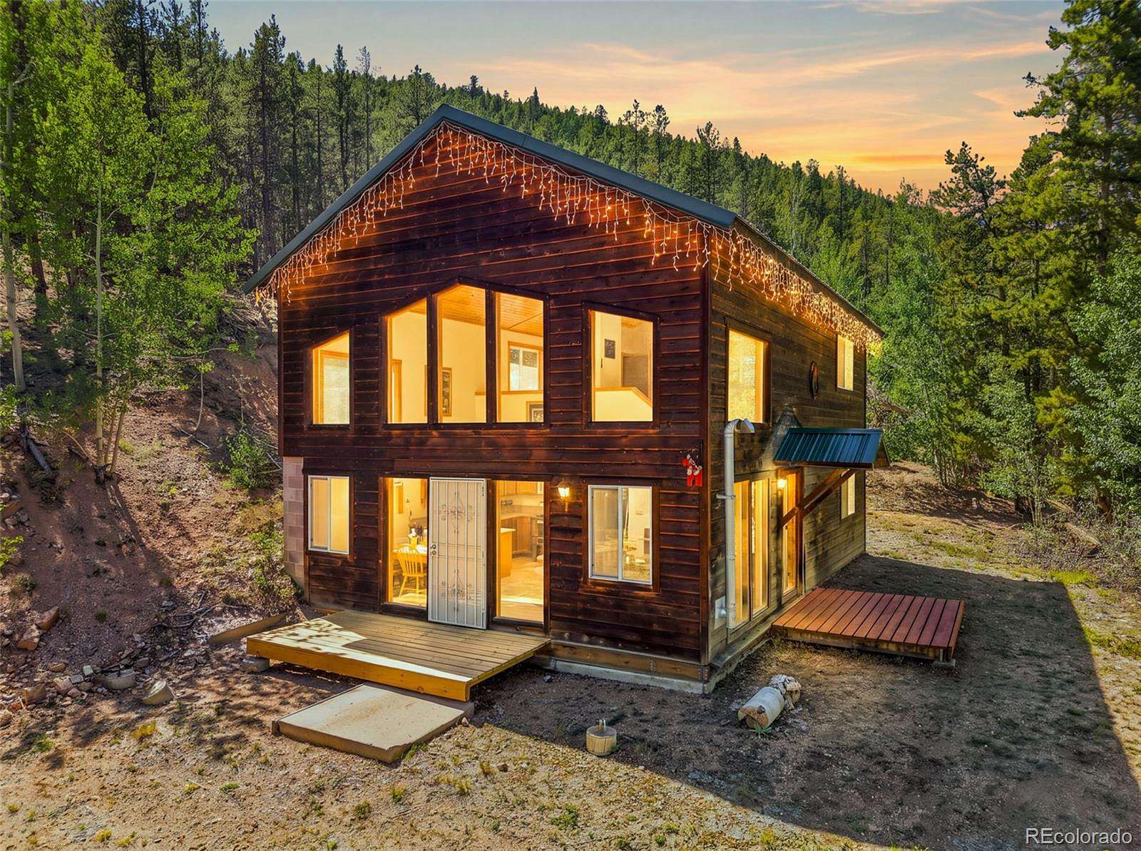 2.84 Acres of Land with Home for Sale in Bailey, Colorado