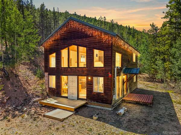 2.84 Acres of Land with Home for Sale in Bailey, Colorado