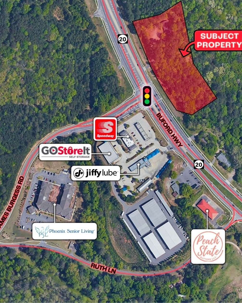 4.48 Acres of Commercial Land for Sale in Cumming, Georgia