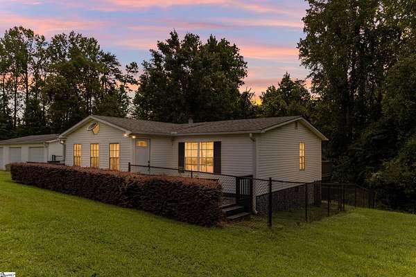 5 Acres of Land with Home for Sale in Wellford, South Carolina