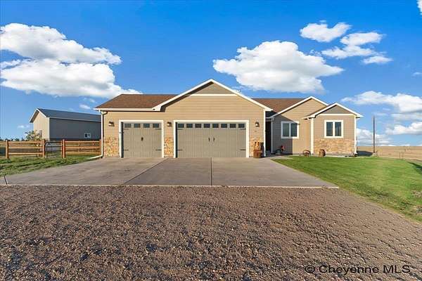 4.54 Acres of Land with Home for Sale in Cheyenne, Wyoming