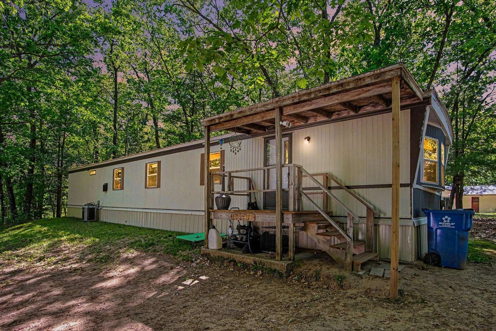 9.8 Acres of Land with Home for Sale in Newaygo, Michigan