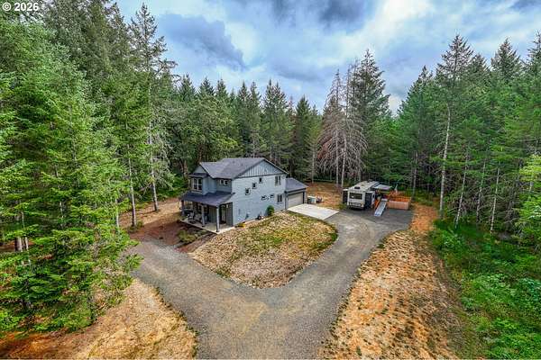 2.68 Acres of Land with Home for Sale in Noti, Oregon
