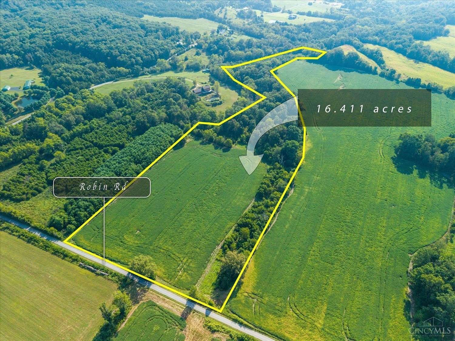 16.4 Acres of Recreational & Residential Land for Sale in Seaman, Ohio