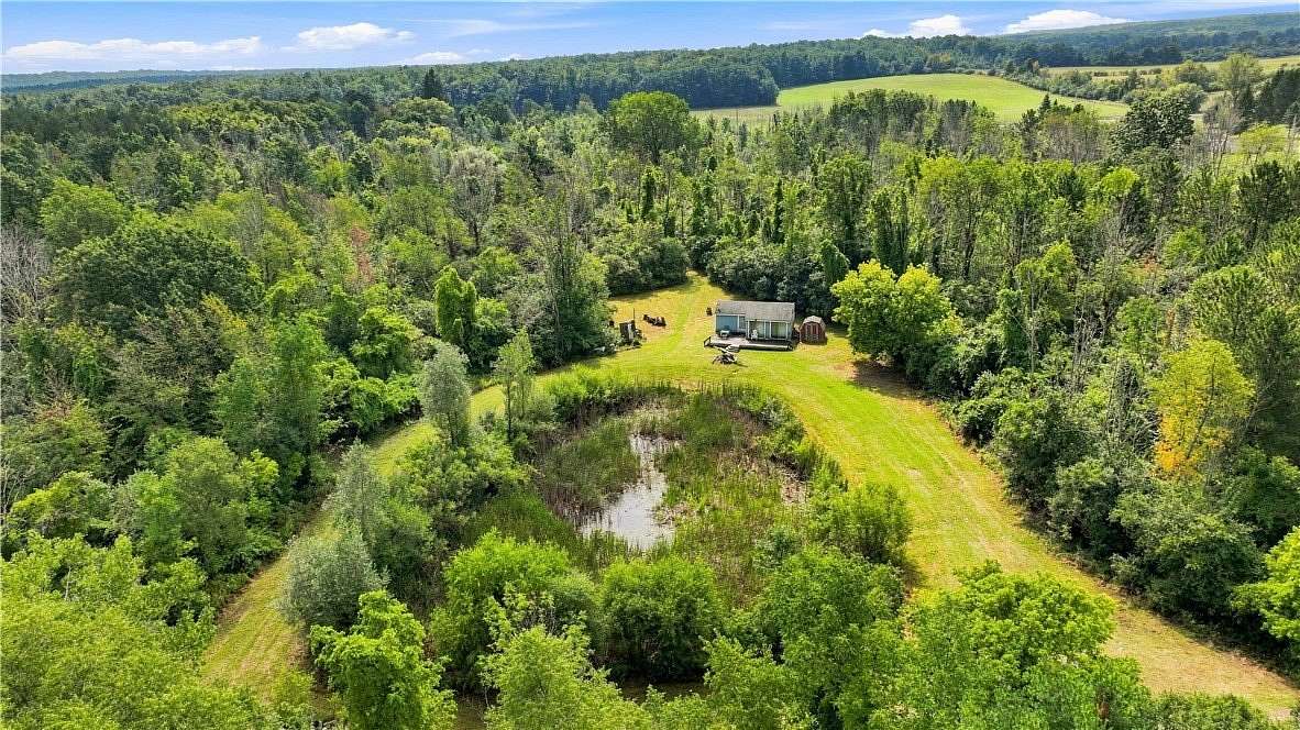 20.7 Acres of Recreational Land with Home for Sale in Branchport, New York