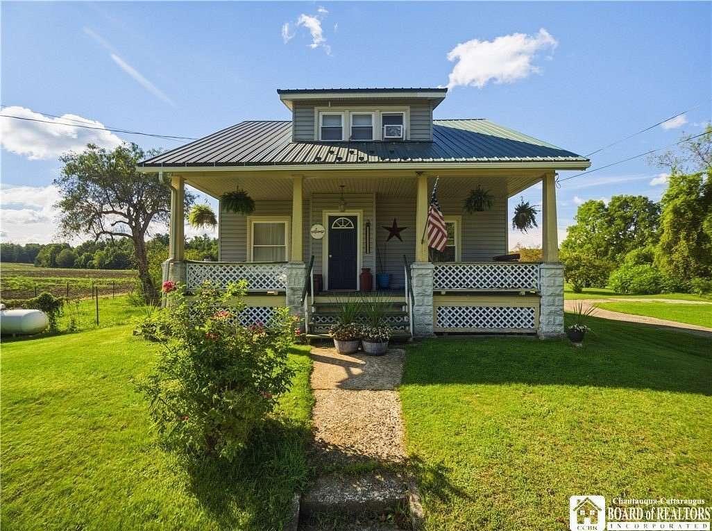 28 Acres of Agricultural Land with Home for Sale in Frewsburg, New York