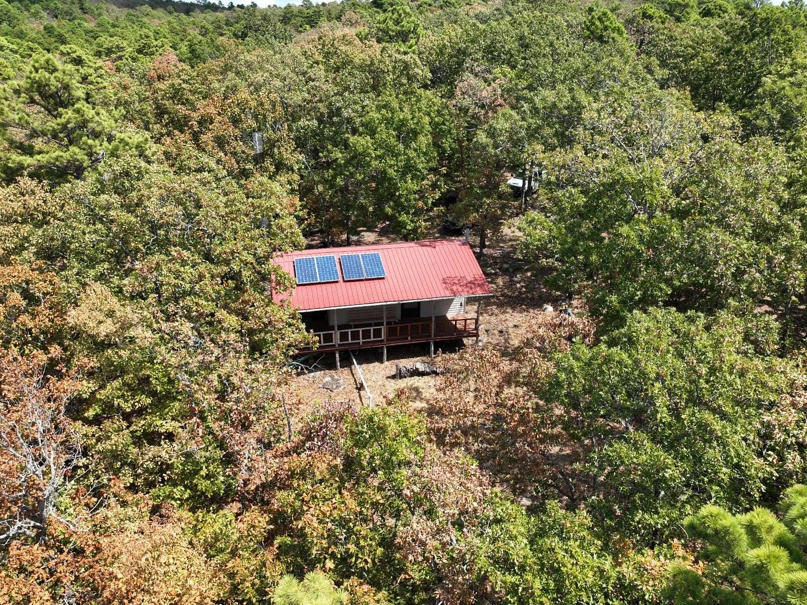 14.9 Acres of Land with Home for Sale in Clayton, Oklahoma
