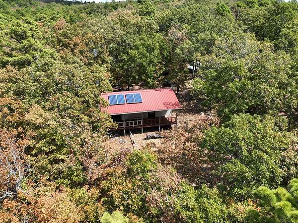 14.9 Acres of Land with Home for Sale in Clayton, Oklahoma