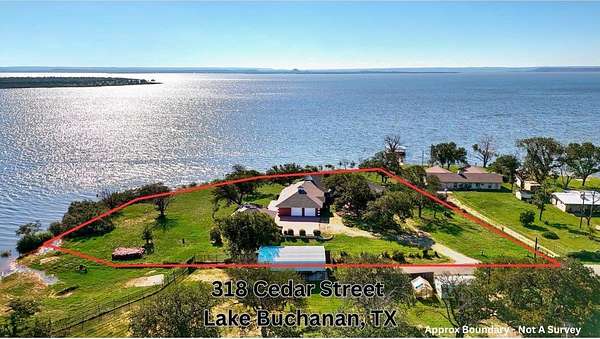 1.68 Acres of Land with Home for Sale in Buchanan Dam, Texas