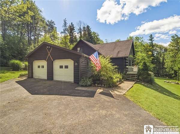 7.5 Acres of Land with Home for Sale in Dewittville, New York