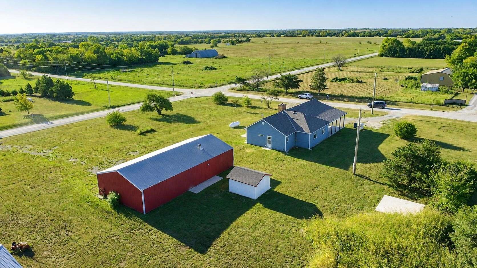4 Acres of Land with Home for Sale in Rose Hill, Kansas