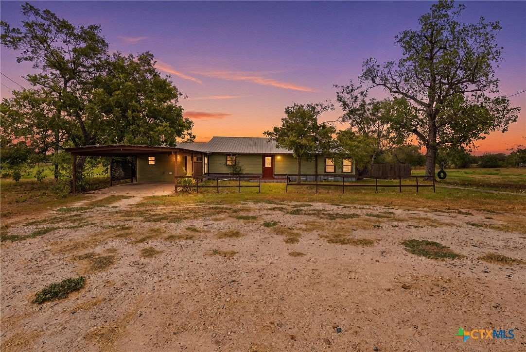 5.5 Acres of Land with Home for Sale in Gonzales, Texas