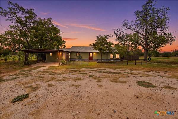 5.5 Acres of Land with Home for Sale in Gonzales, Texas