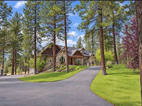 9.5 Acres of Land with Home for Sale in Libby, Montana