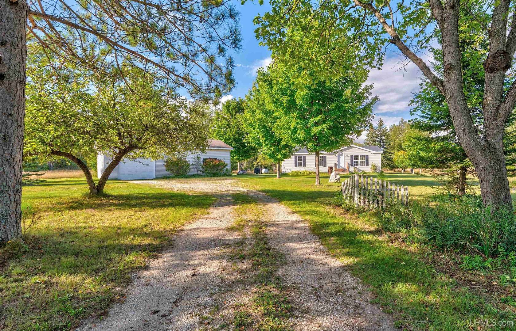 40 Acres of Recreational Land with Home for Sale in Cooks, Michigan