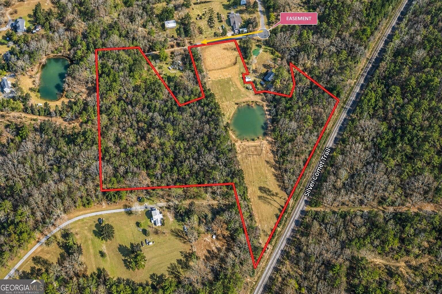 18 Acres of Recreational & Residential Land for Sale in Cedartown, Georgia