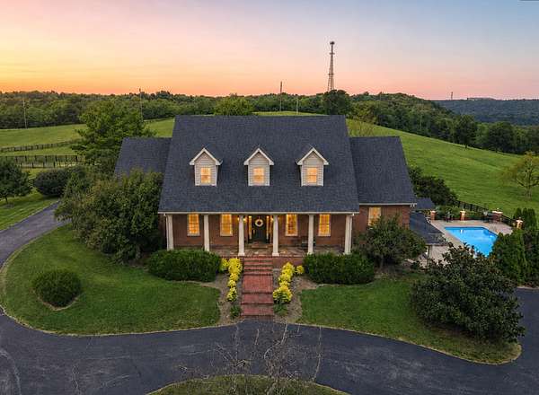 50.9 Acres of Agricultural Land with Home for Sale in Frankfort, Kentucky