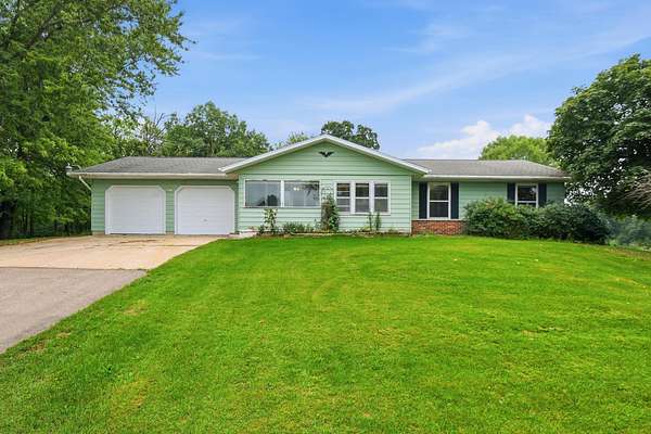 27 Acres of Land with Home for Sale in Poynette, Wisconsin
